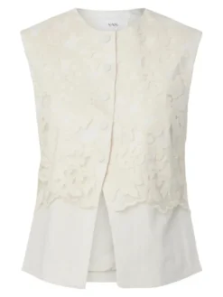 Tama Waistcoat Pristine Melange