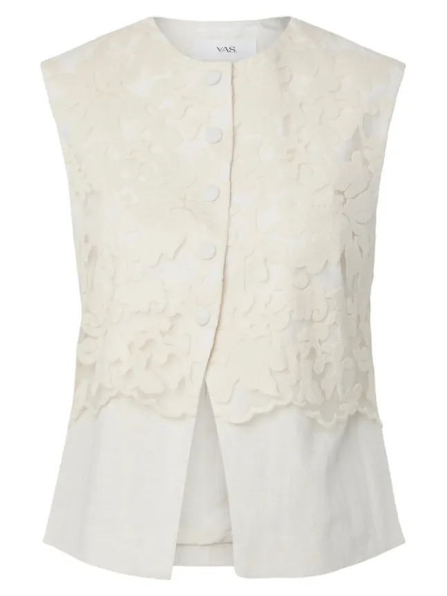 Tama Waistcoat Pristine Melange