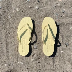 Tapered Flip Flops Mellow Yellow