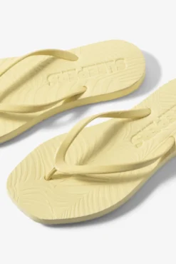Tapered Flip Flops Mellow Yellow