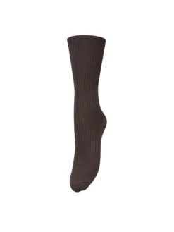 Telma Solid Sock Hot Fudge Brown