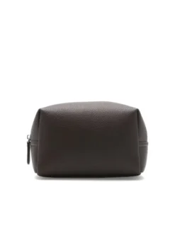 Terra Toiletry Bag Dark Brown
