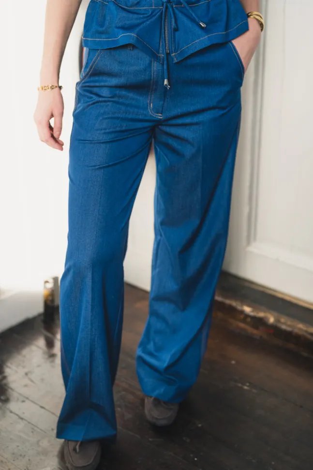 Terry Pant Navy