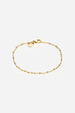 The Greige Bead Bracelet Taupe