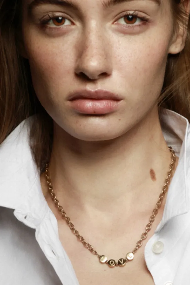 The Love Necklace Gold