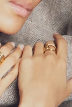 The Monogram Ring Gold