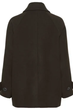 Thora Minona Coat R Chocolate Brown
