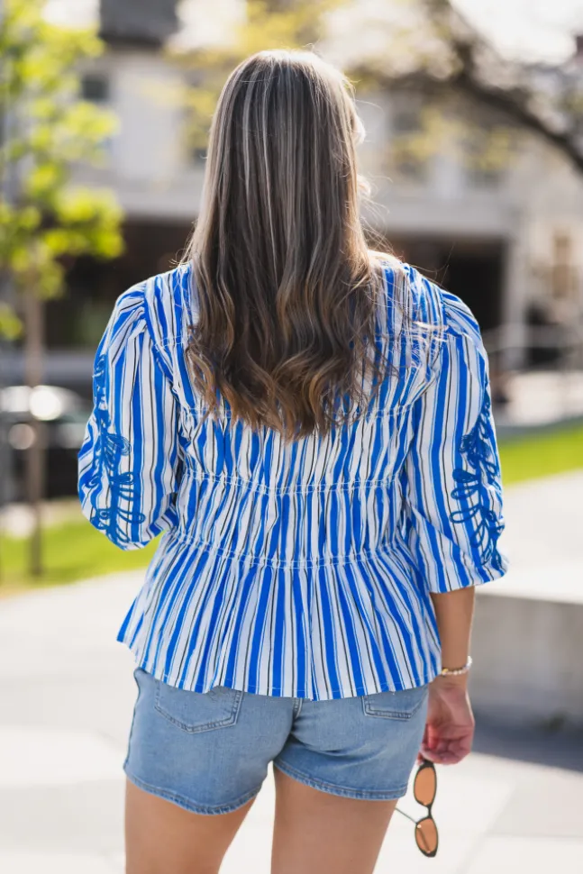 Timo 3/4 Top Super Sonic Timo Stripes