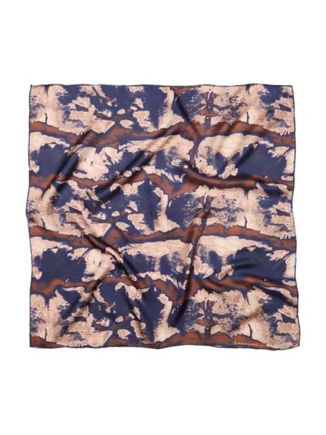 Tinea Tiedye Sia Scarf Navy Blue