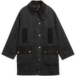 TR Icons Beaufort Waxed Jacket Olive