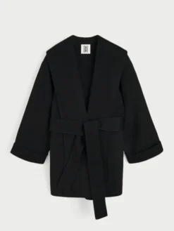 Trinelle Wool Coat Black