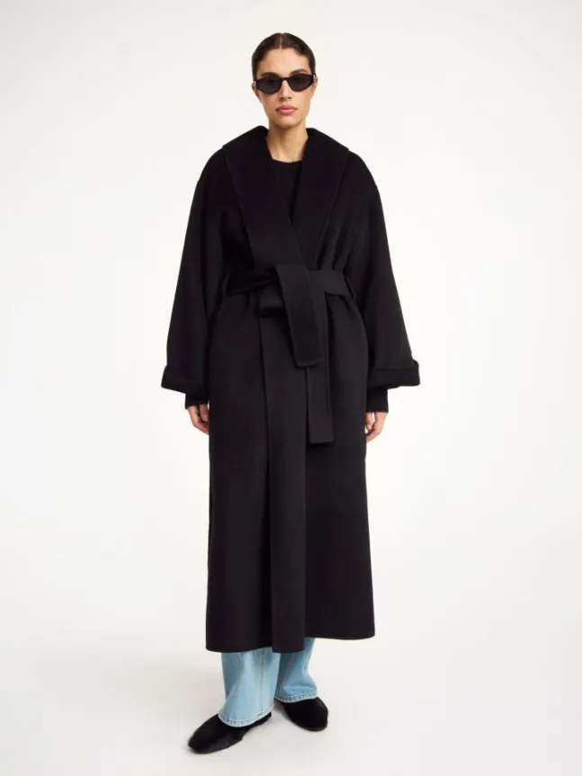 Trullem Wool Coat Black