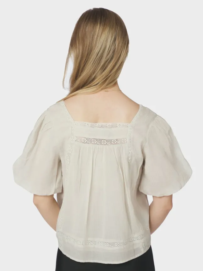 Tukana S Voile Blouse Ivory