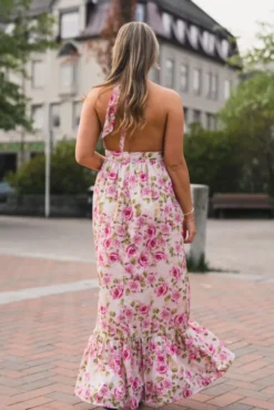Tulip Maxi Dress V-Neck Romantic Blossom