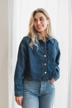 Turig Alena Shirt Mid Blue Wash