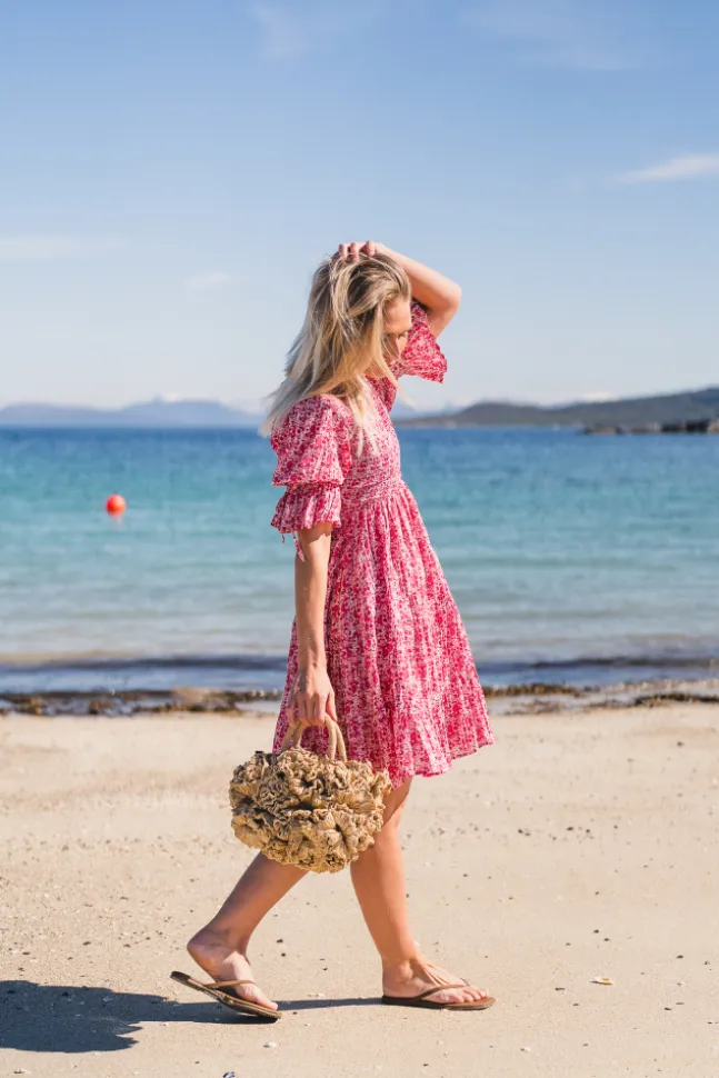 Twisted Mini Dress Wildflowers