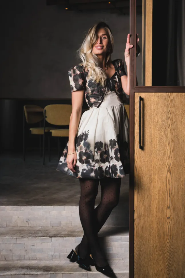 Vanda Mini Dress Dusty Poppy