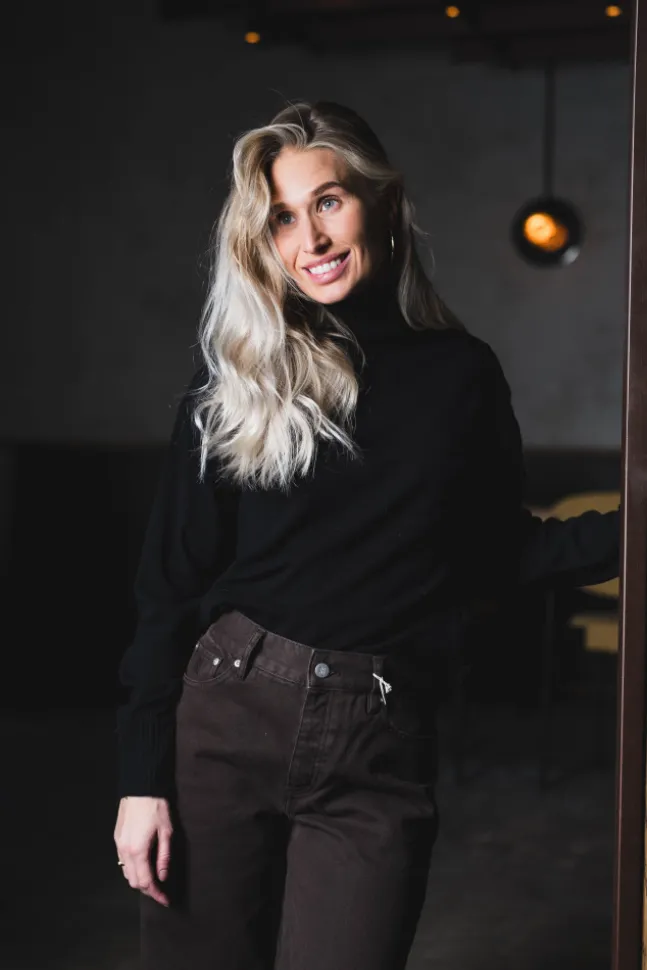 Vanille Wool Sweater Black