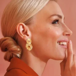 Vassia Earrings Gold