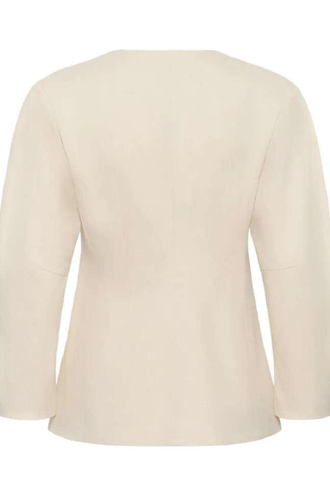 Veeta Blazer Ecru