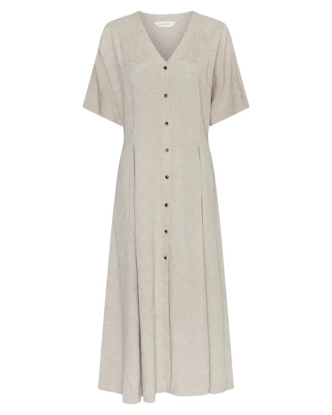 Viana Ginia 2/4 Dress Sand Melange