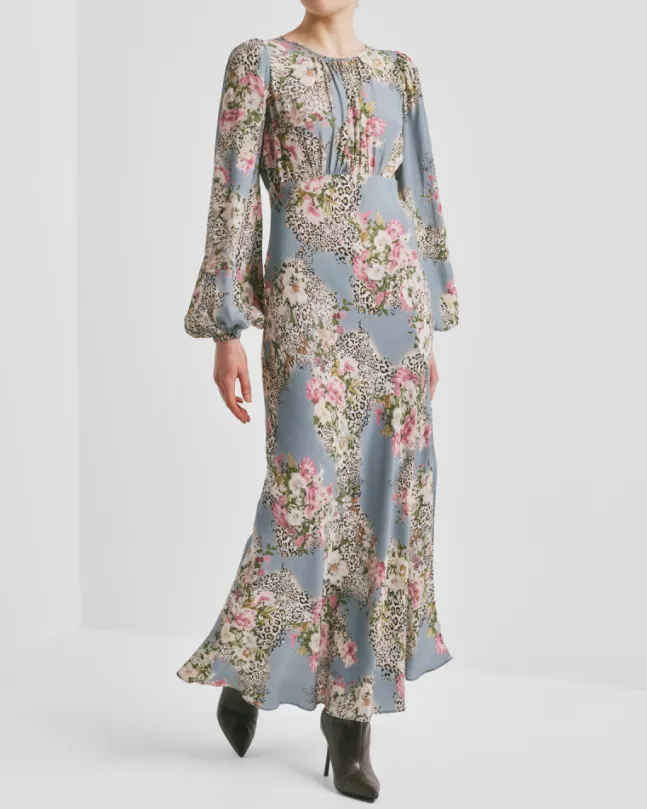 Viscose Maxi Dress Wild Bloom