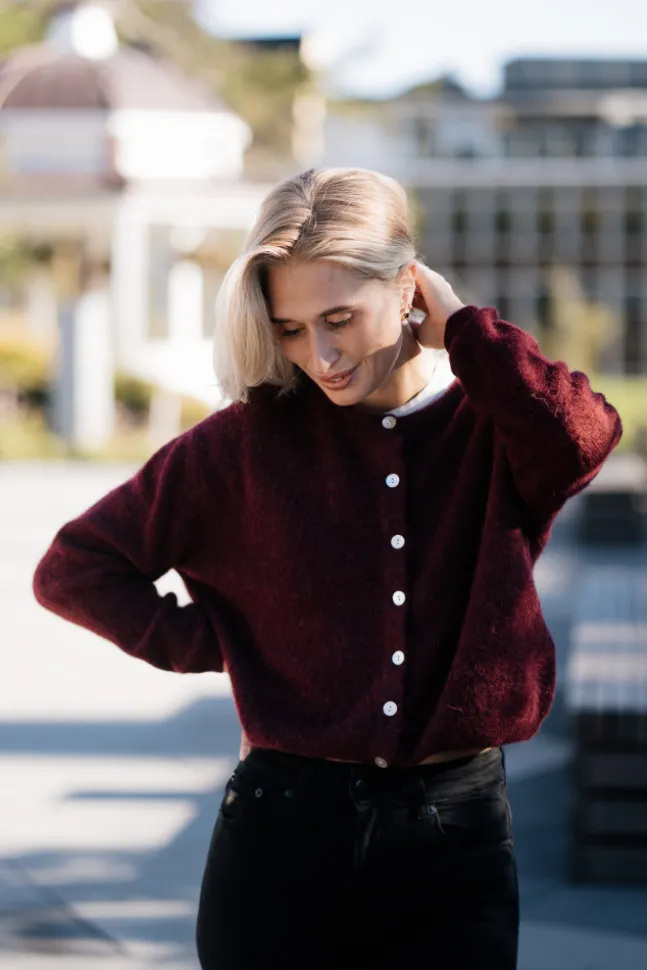 Vitow Cardigan Cherry Tree Melange