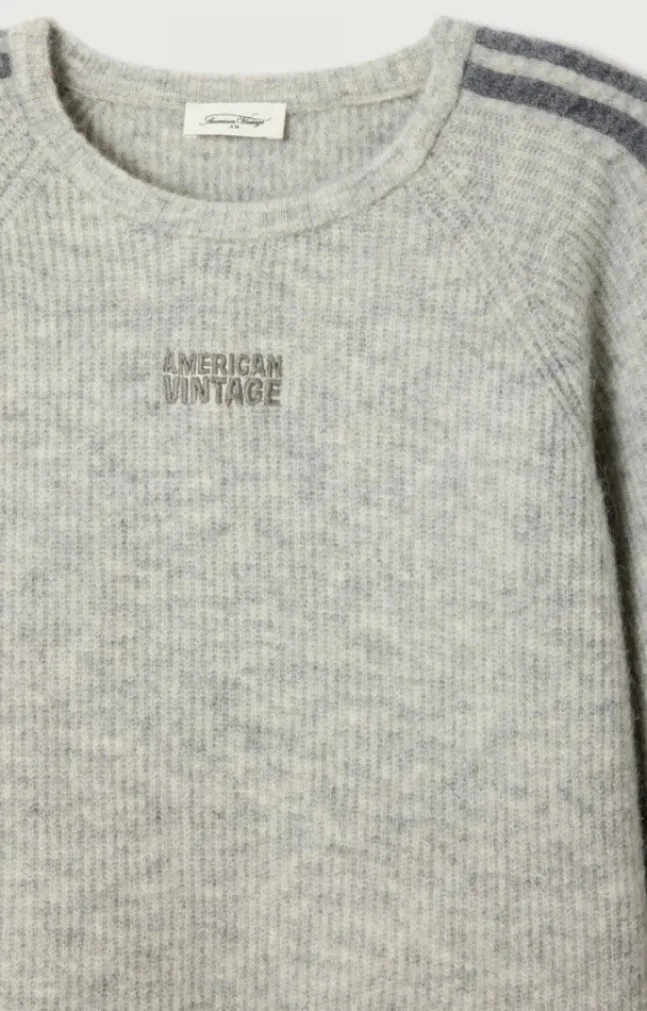 Vitow Jumper Light Grey Melange