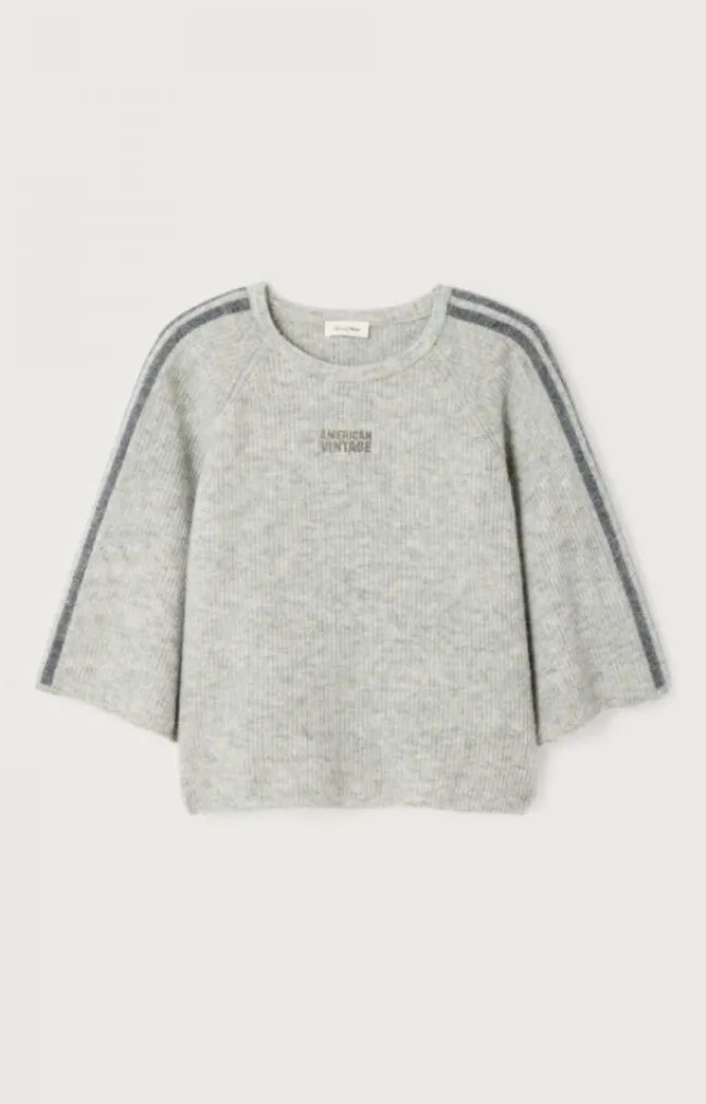Vitow Jumper Light Grey Melange