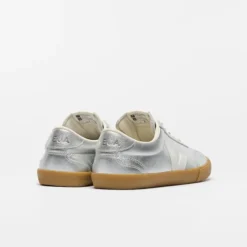 Volley Leather Silver White Natural