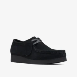 Wallabee Evosh D Black Suede