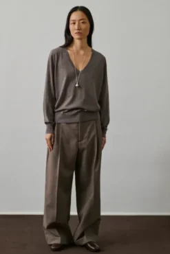 Watson Pant Brown/Ecru