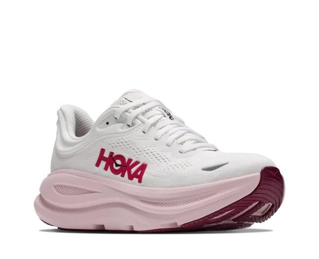 W Bondi 9 Wide White/Pink Opal