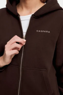 W. Cosmo Zip Hoodie Espresso