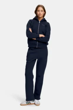 W. Cosmo Zip Hoodie Navy