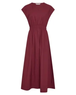 Wiliane SL Dress Rhubarb