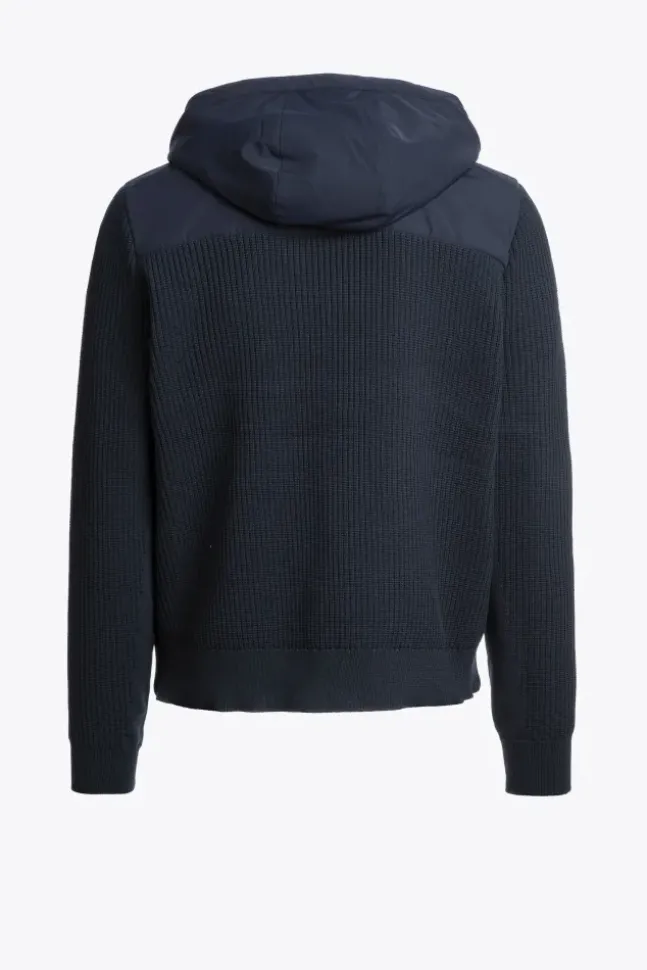 Willard Hooded Jacket Blue Navy