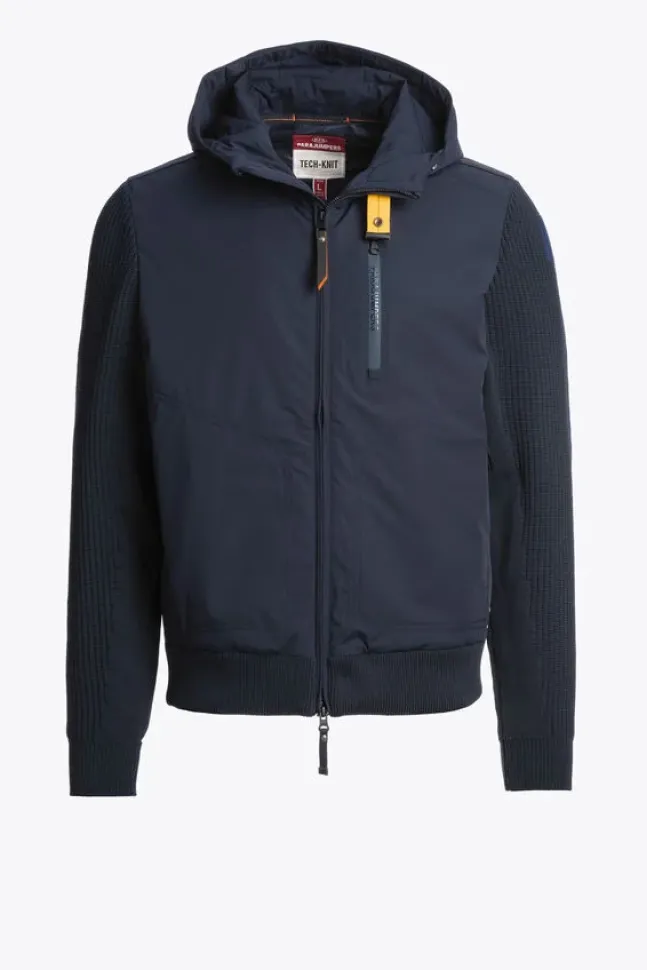 Willard Hooded Jacket Blue Navy