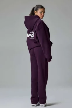 Winter Edition Joggers Plum