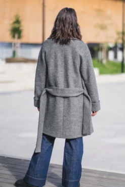 Wool Coat Mid Grey
