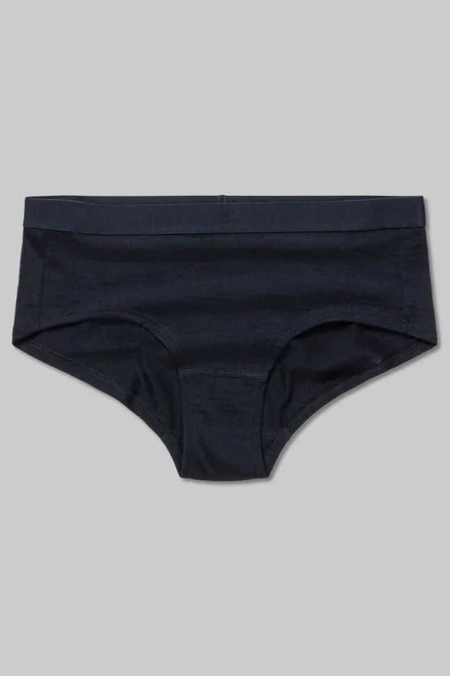 Wool/Tencel Hipster Dark Navy