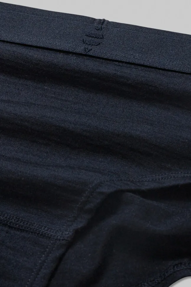 Wool/Tencel Hipster Dark Navy