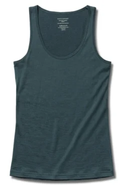 Wool/Tencel Tanktop Deep Teal