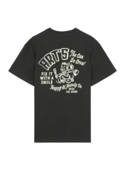 Workwear Crew Tee Washed Black