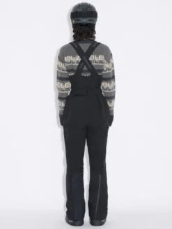 W Tryvann Bib Trousers Dark Grey