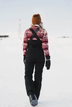 W Tryvann Bib Trousers Dark Grey