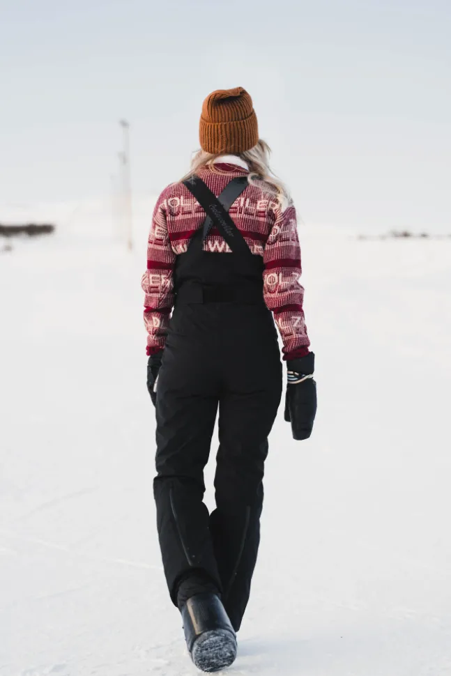 W Tryvann Bib Trousers Dark Grey