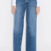 W Wide Jeans Blue