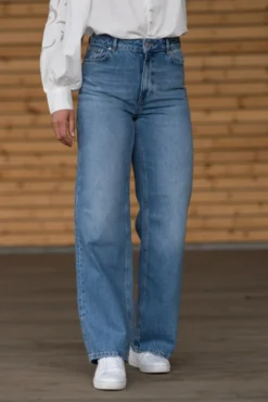 W Wide Jeans Light Blue