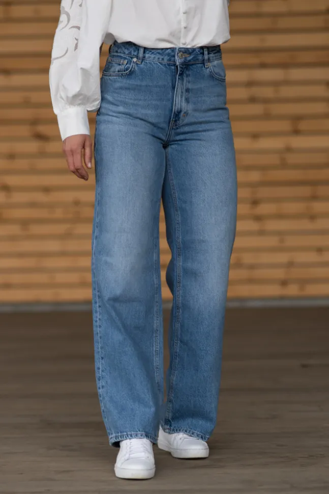 W Wide Jeans Light Blue